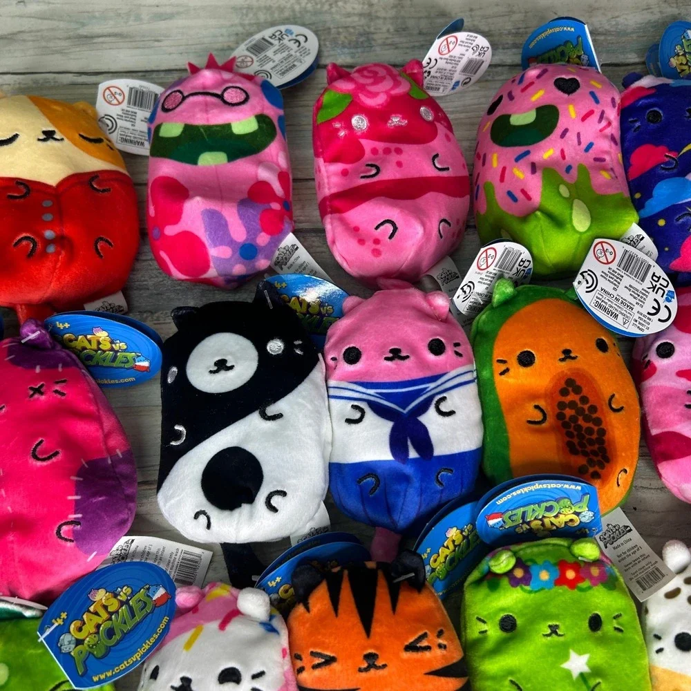 Cats Vs Pickles Kittens Lot Bundle Stuffed‎ Animal